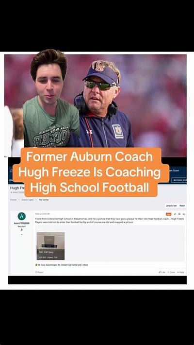 Who Is Hugh Freeze, the High School Football Coach? His Wife and Family